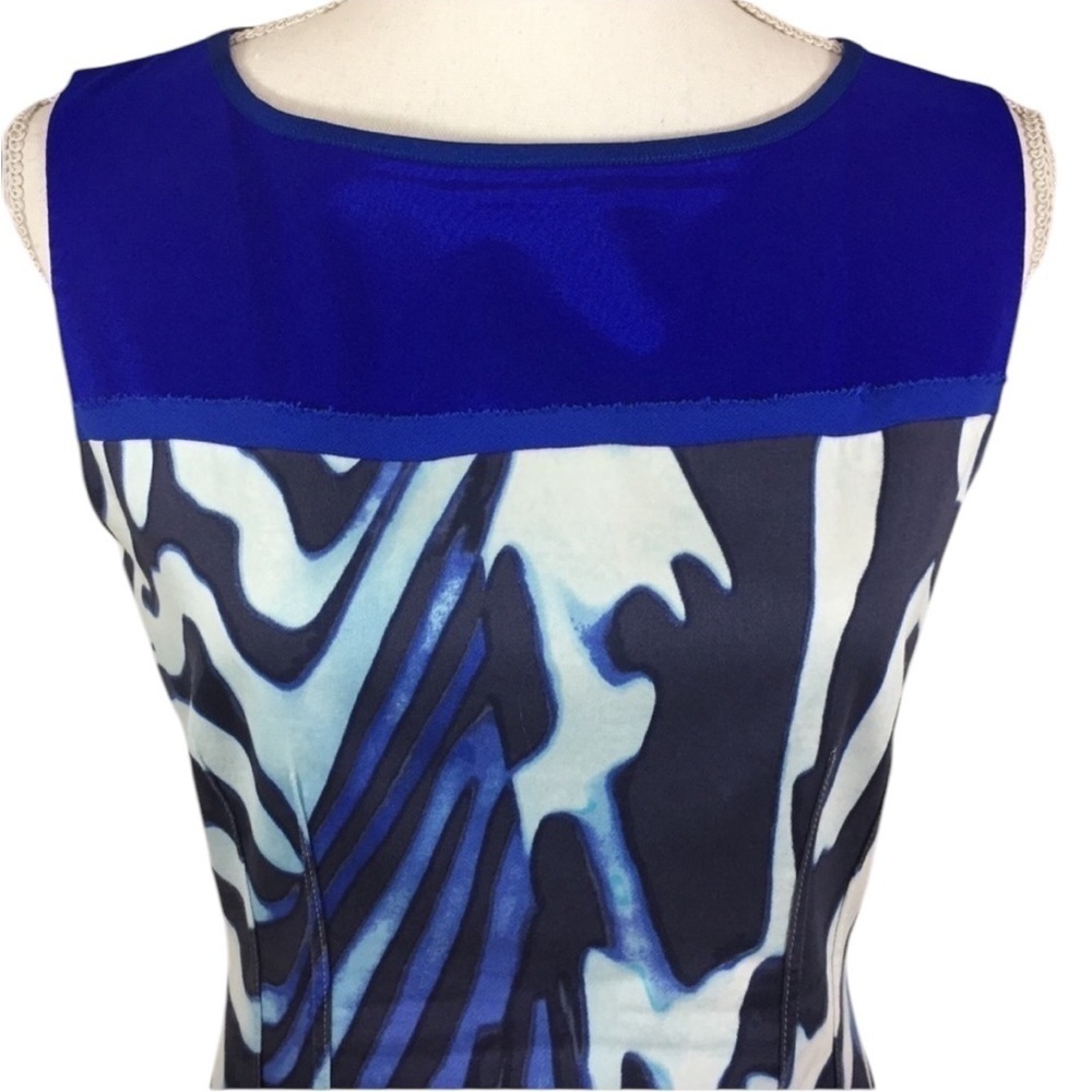 {TAHARI} - COLORFUL & PATTERNED SHEATH DRESS - B4